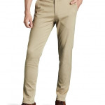 Men's Slim Fit Flexi Waist Casual Pant