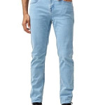 Slim Fit Stretchable Jeans for Men , Vintage Blue