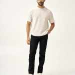 Slim Fit Stretchable Jeans for Men , Black