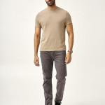 Slim Fit Stretchable Jeans for Men , Faded Black
